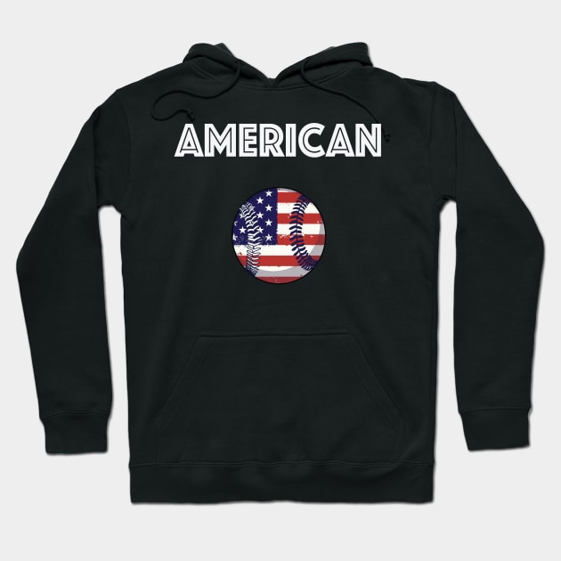 American Baseball Hoodie by And89Design